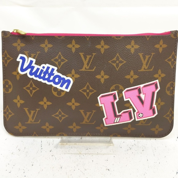 LOUIS VUITTON - Accessory pouch Neverful Pouch Brown Monogram R1.070 - Picture 1 of 2